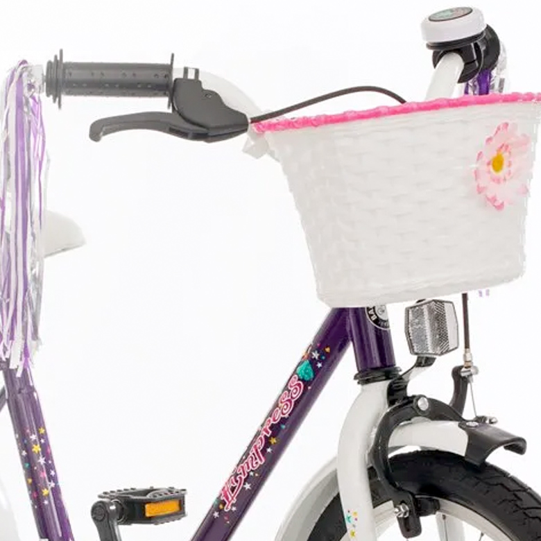 Bachtenkirch Empress, kinderfiets, 14 inch, lila en wit - Afbeelding 2