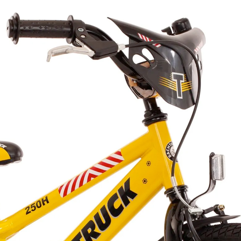 Bachtenkirch Truck, kinderfiets, 16 inch, geel en zwart - Afbeelding 3