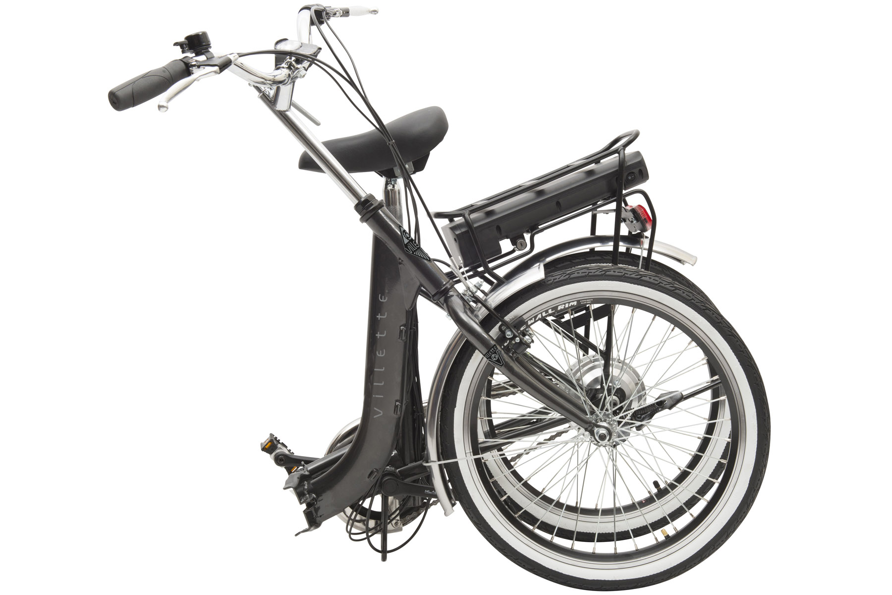 Le Balade, elektrische vouwfiets, 1 speed, grijs - Afbeelding 3