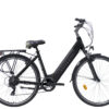 elektrische damesfiets 7sp Amant Eco zwart