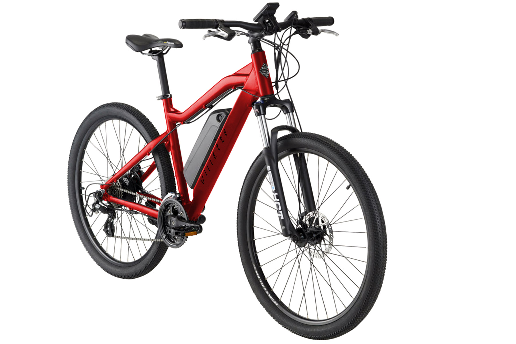 Villette le Sommet, e-MTB 13Ah 24sp 27.5 inch rood - Afbeelding 3