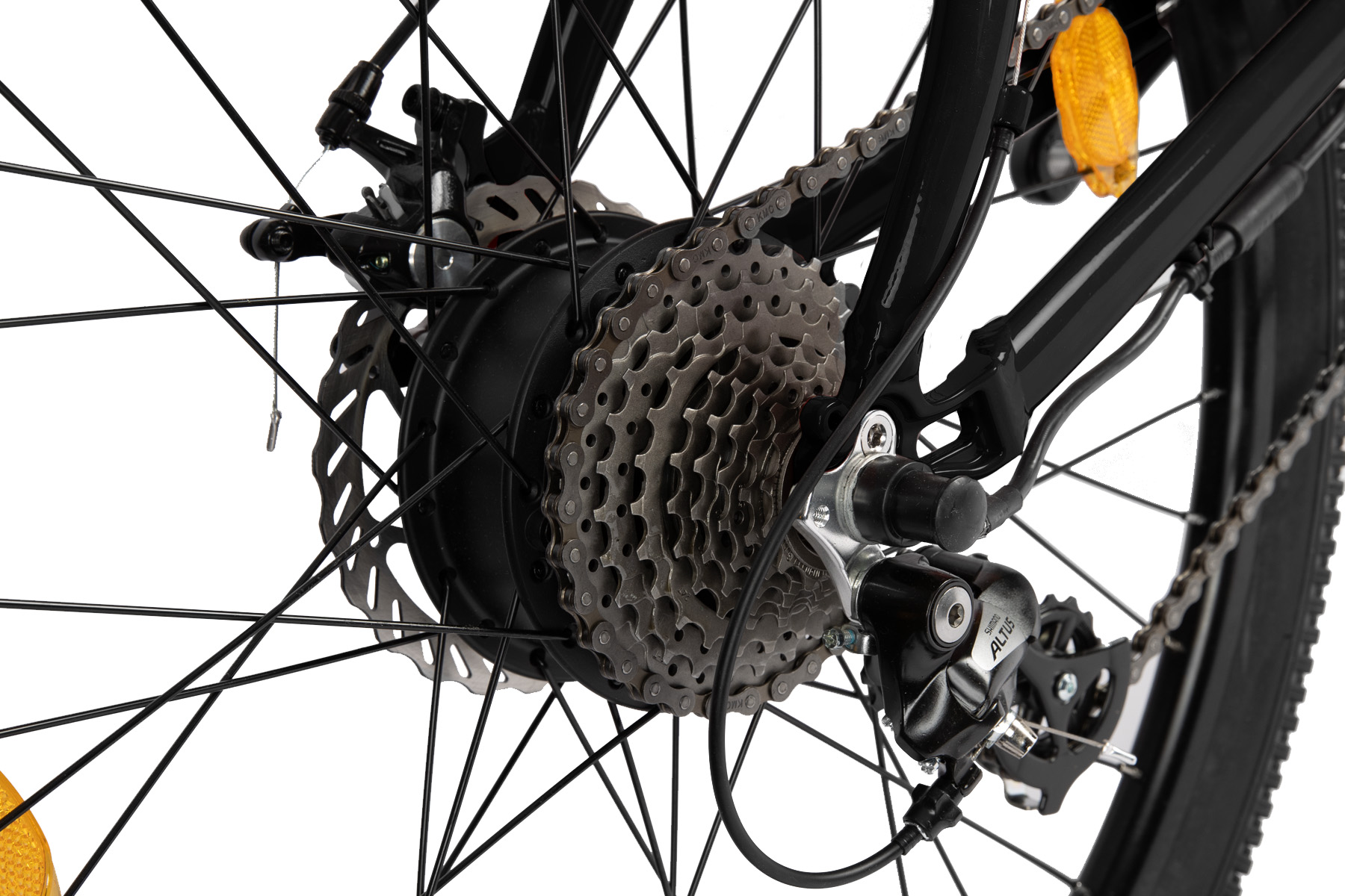 Villette le Sommet, e-MTB 13Ah 24sp 27.5 inch zwart - Afbeelding 4