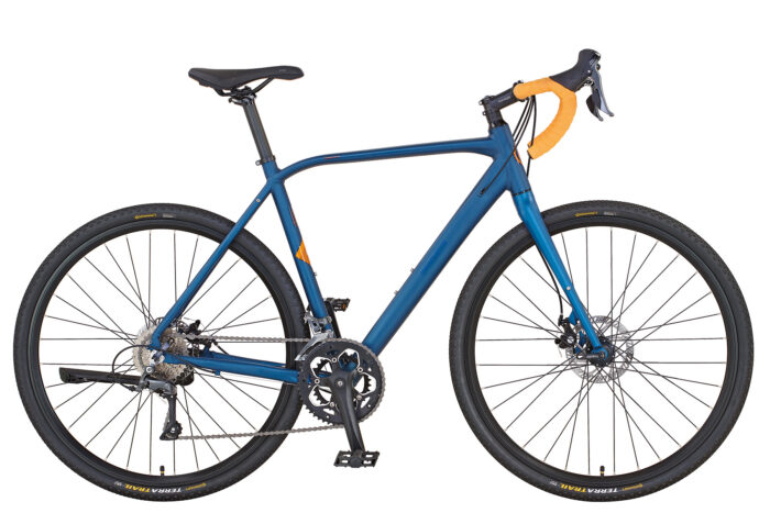 Gravelbike Prohete derailleur blauw