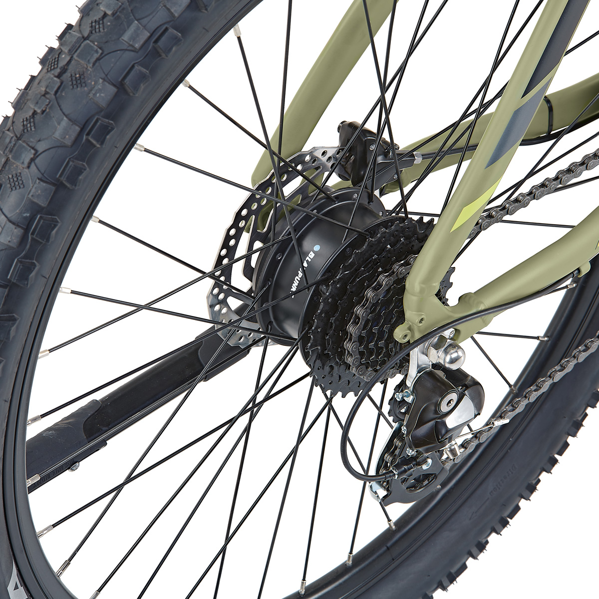 Graveler, E-MTB 27,5" 10,4 h, 8 sp, Blaupunkt HR-Motor - Afbeelding 3