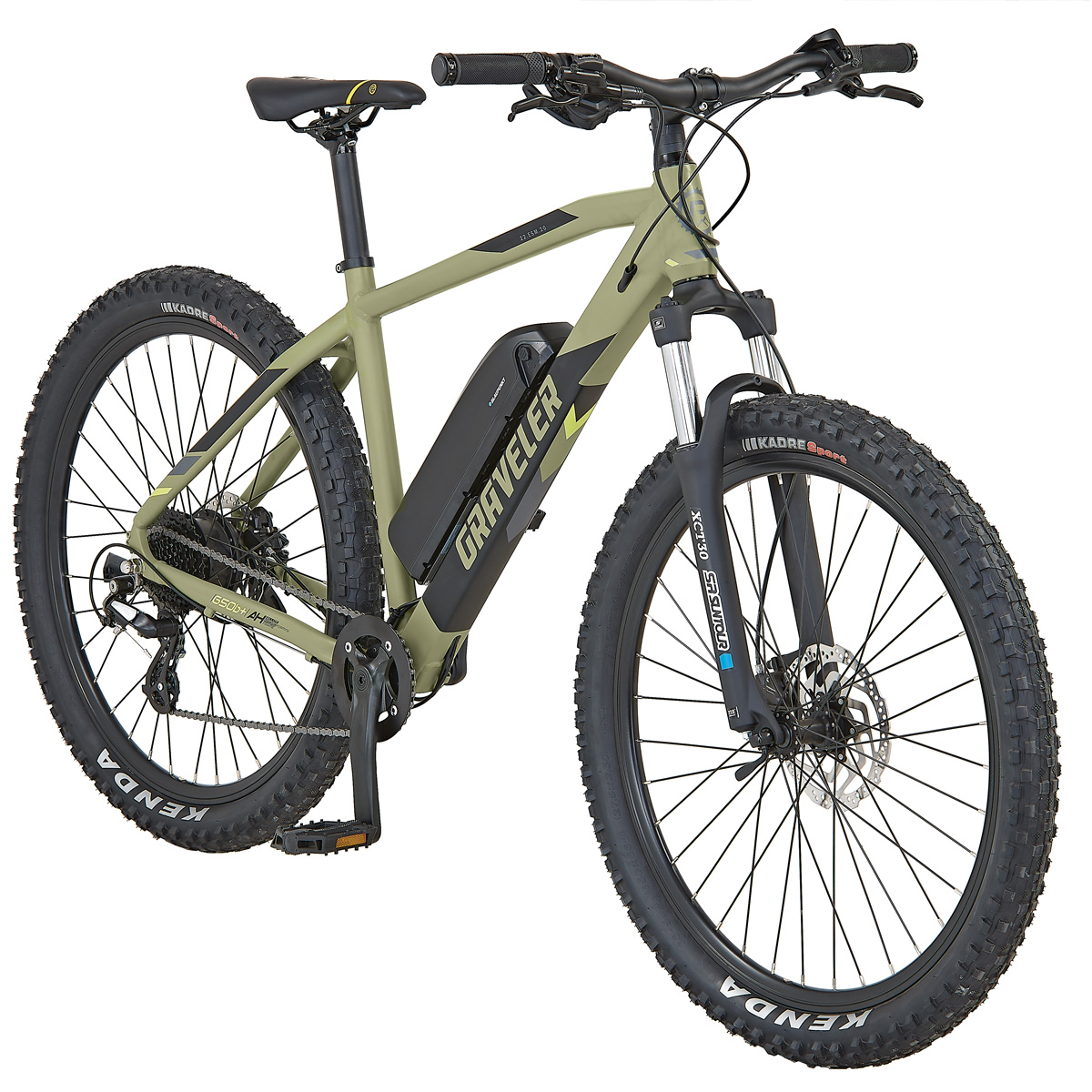 Graveler, E-MTB 27,5" 10,4 h, 8 sp, Blaupunkt HR-Motor - Afbeelding 2