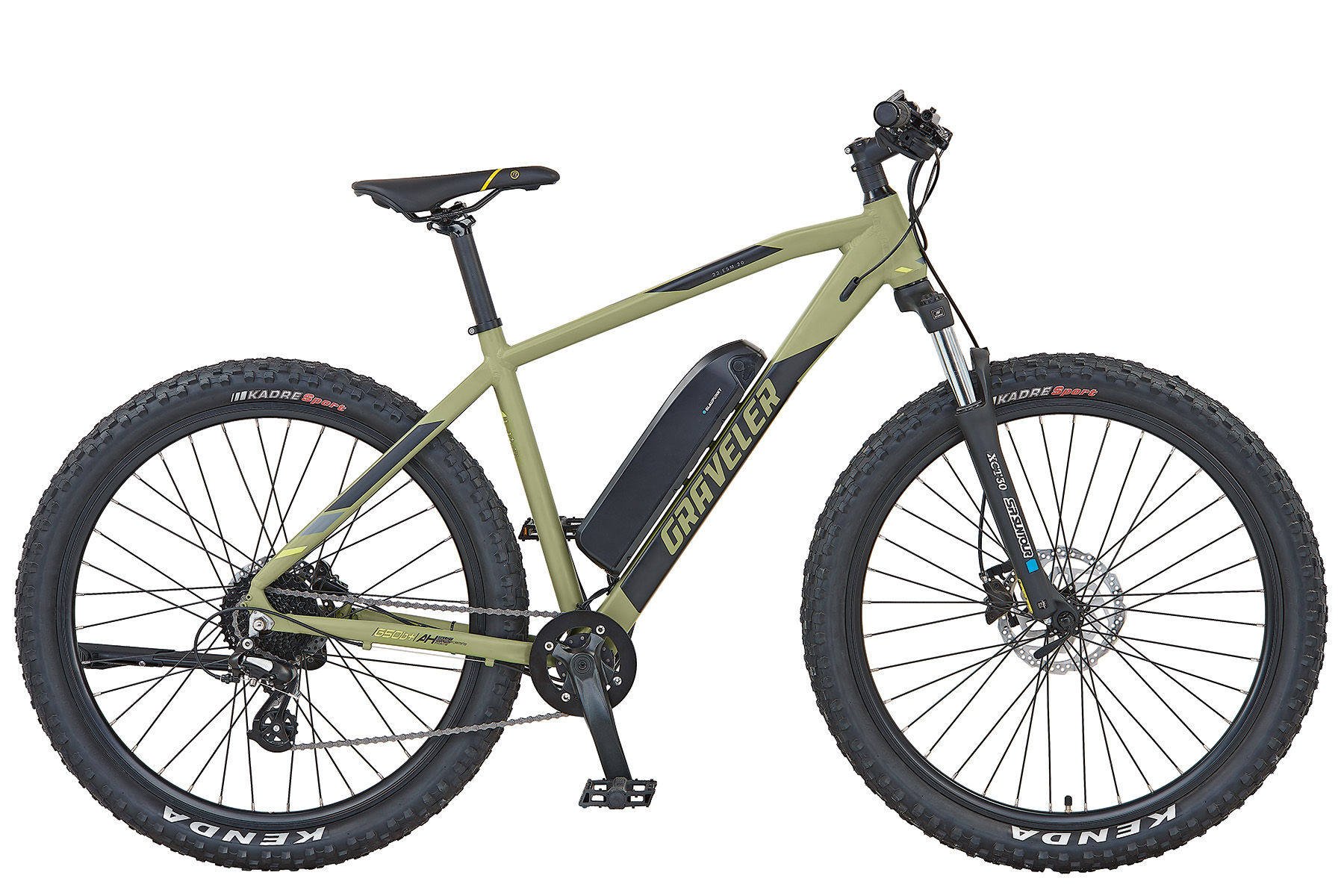 eMTB Graveler Blaupunkt groen