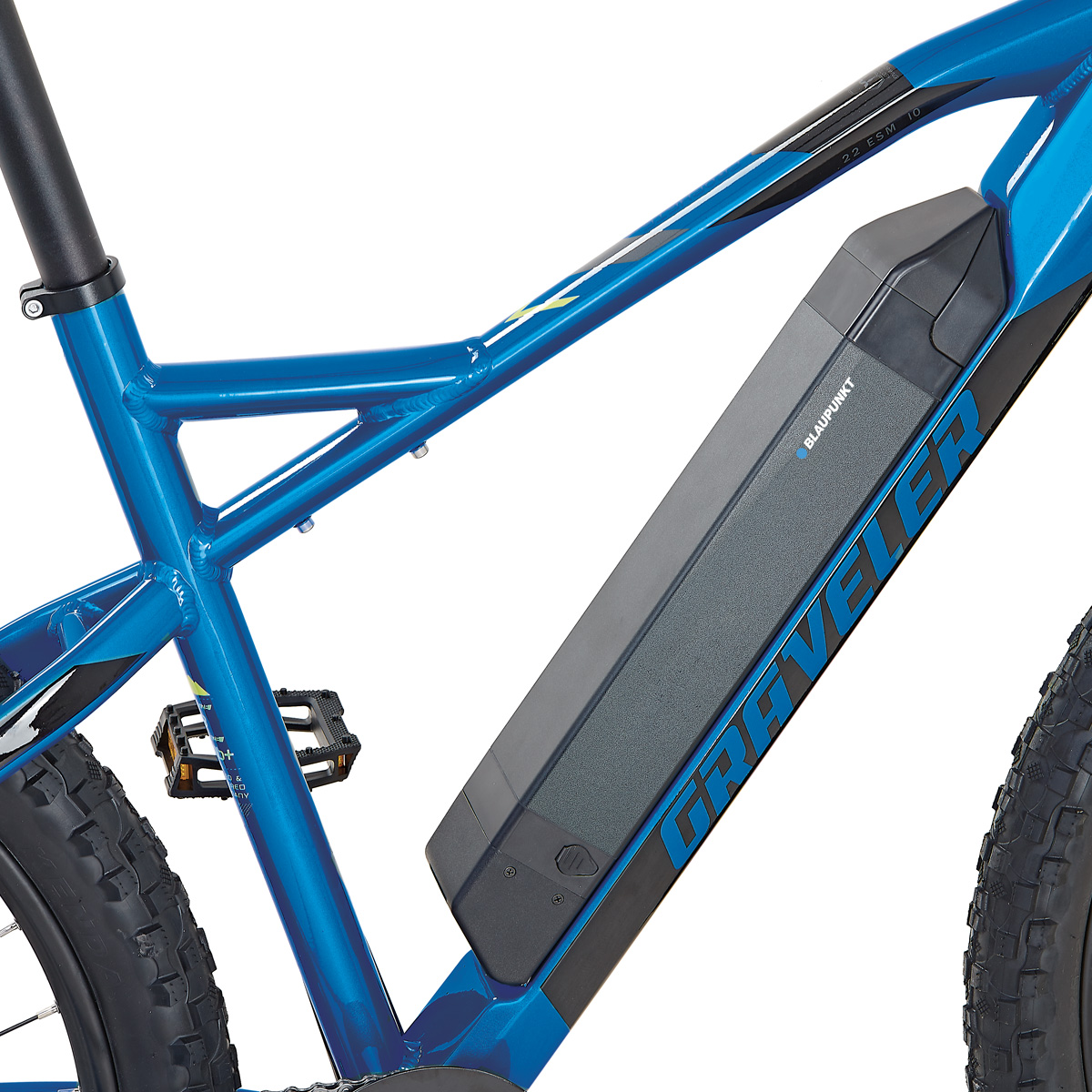 Graveler, E-MTB 27,5", 11.6 Ah, 8 sp, Blaupunkt HR-Motor - Afbeelding 4