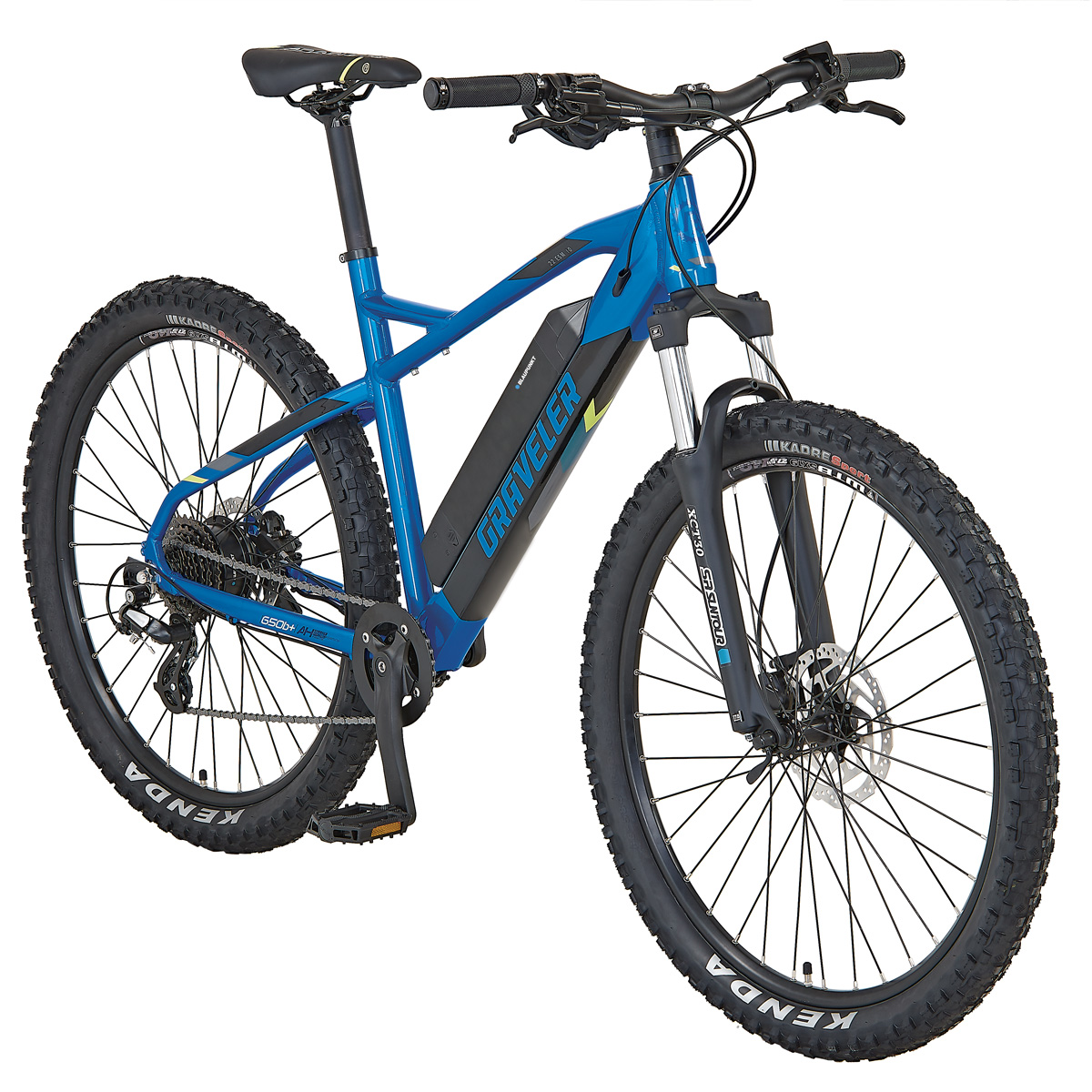 Graveler, E-MTB 27,5", 11.6 Ah, 8 sp, Blaupunkt HR-Motor - Afbeelding 2
