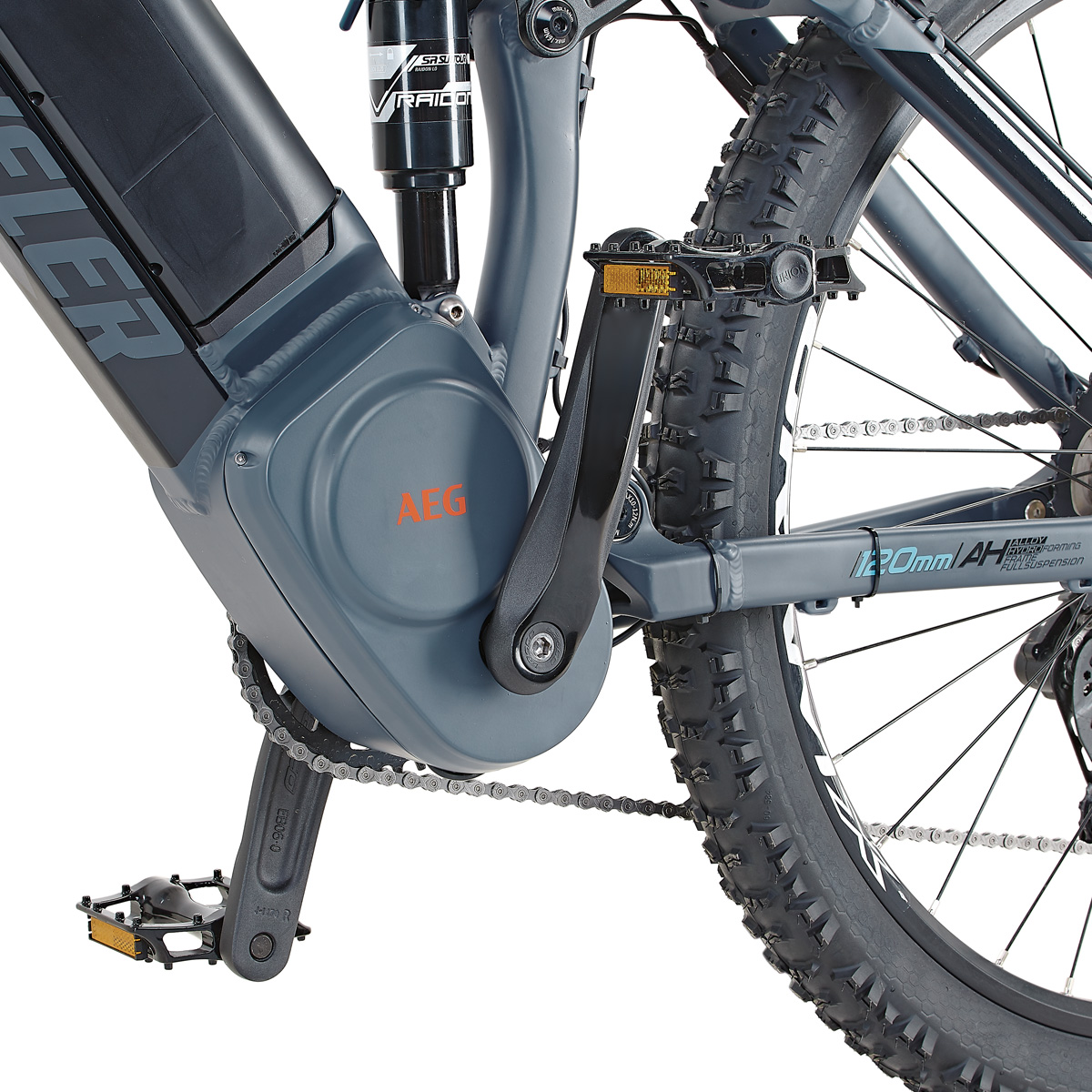 Graveler, Fully E-MTB, 27,5", 10 sp, AEG SportDrive midmotor - Afbeelding 3