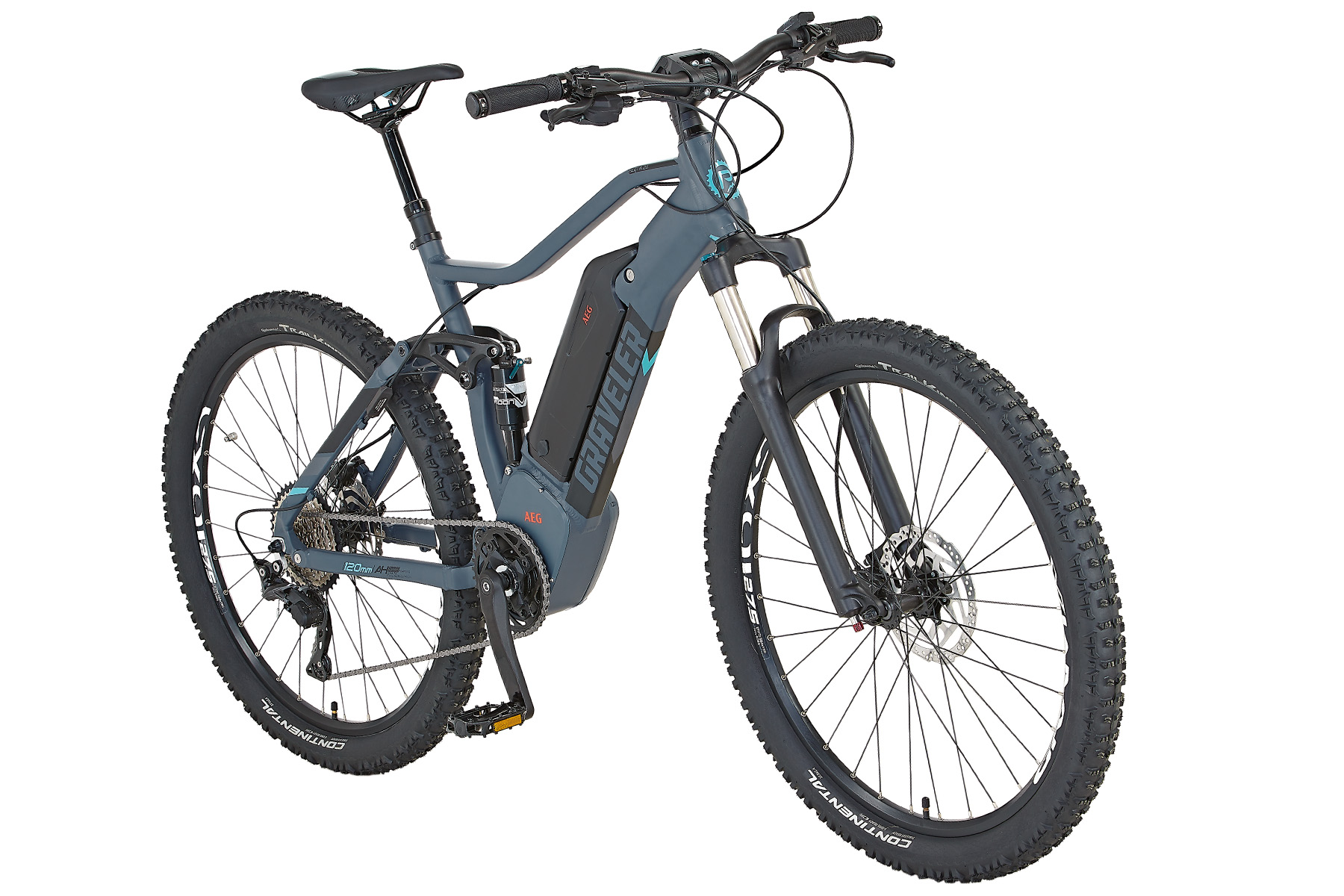 Graveler, Fully E-MTB, 27,5", 10 sp, AEG SportDrive midmotor - Afbeelding 2