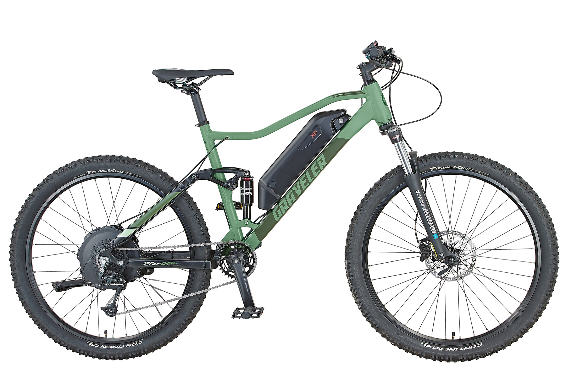 Graveler fully eMTB Prophete groen