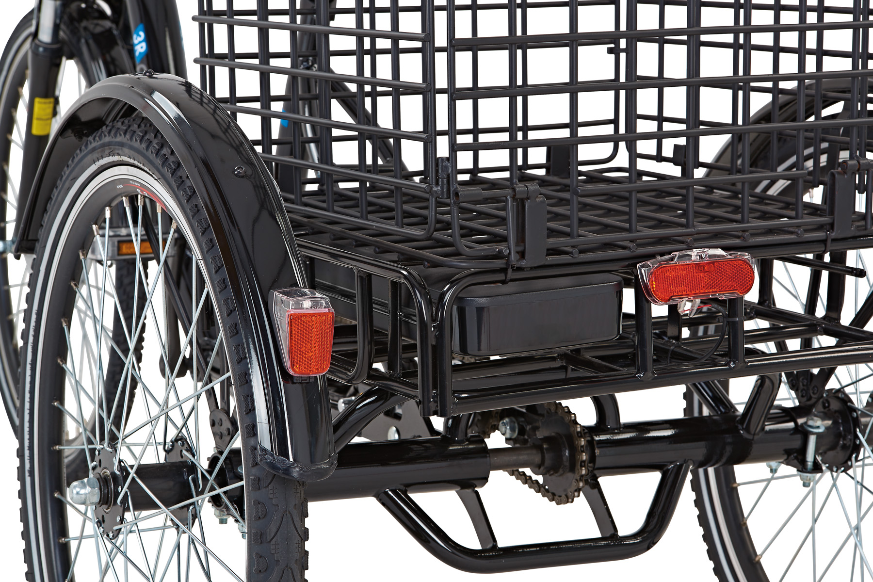 Cargo 3R, driewieler E-Bike, 24"/26", Nexus 3, Blaupunkt motor - Afbeelding 4