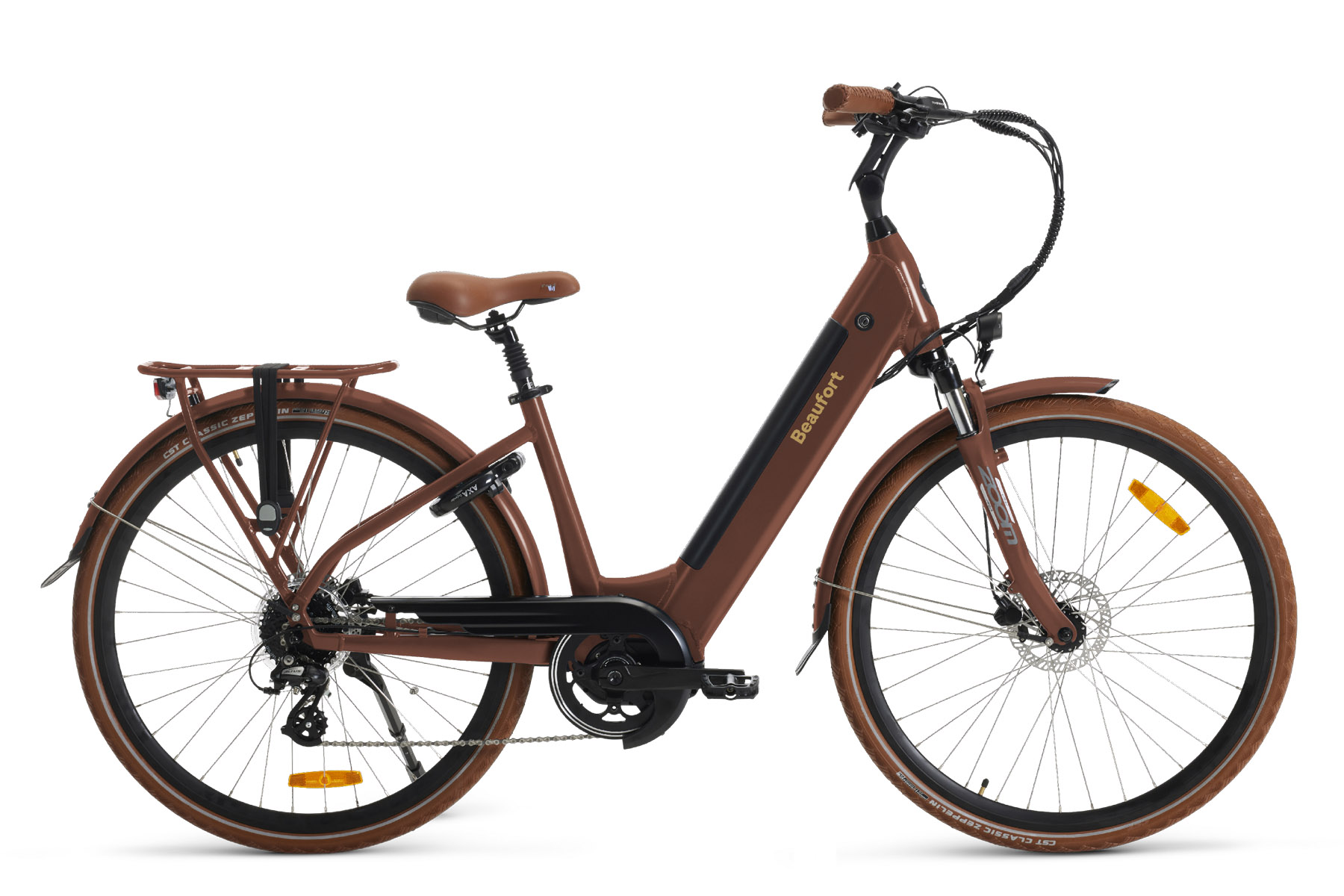 elektrische unisex fiets Bruce 8 versnellingen