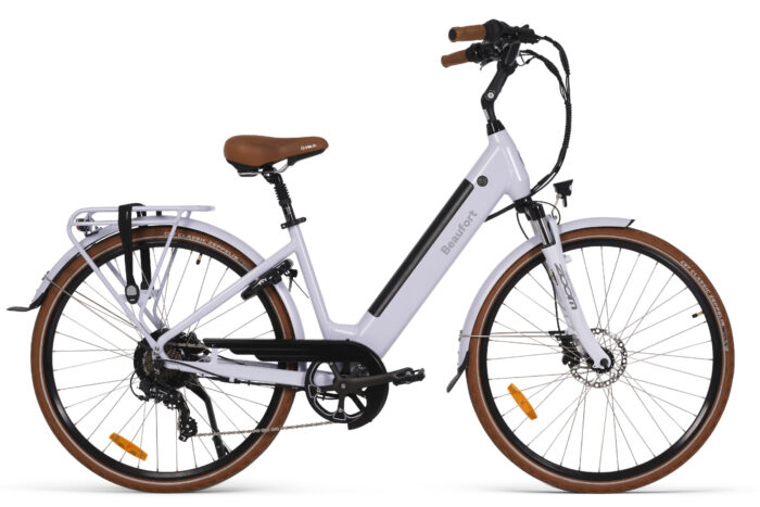 elektrische damesfiets 7 versnellingen Britt lilac