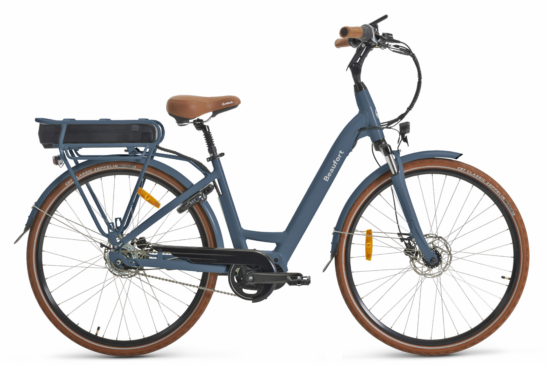 elektrische damesfiets Bo middenmotor nexus 8