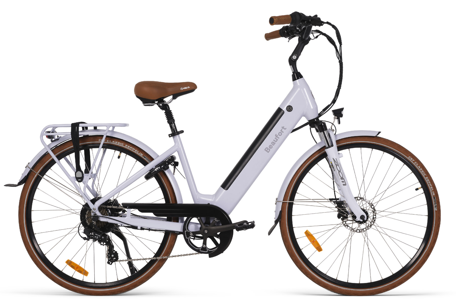 elektrische damesfiets 7 versnellingen Britt lilac