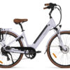 elektrische damesfiets 7 versnellingen Britt lilac