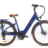 elektrische damesfiets middenmotor 8 versnellingen Babett navy