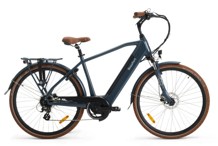 elektrische herenfiets middenmotor 8 versnellingen Babett rackley