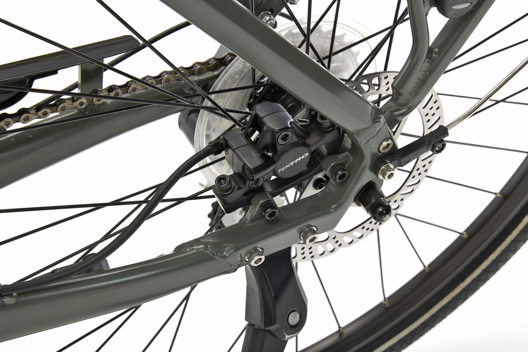 Elektrische unisex fiets Bailey, 44 cm, 8 sp, 27.5" crater grey - Afbeelding 5