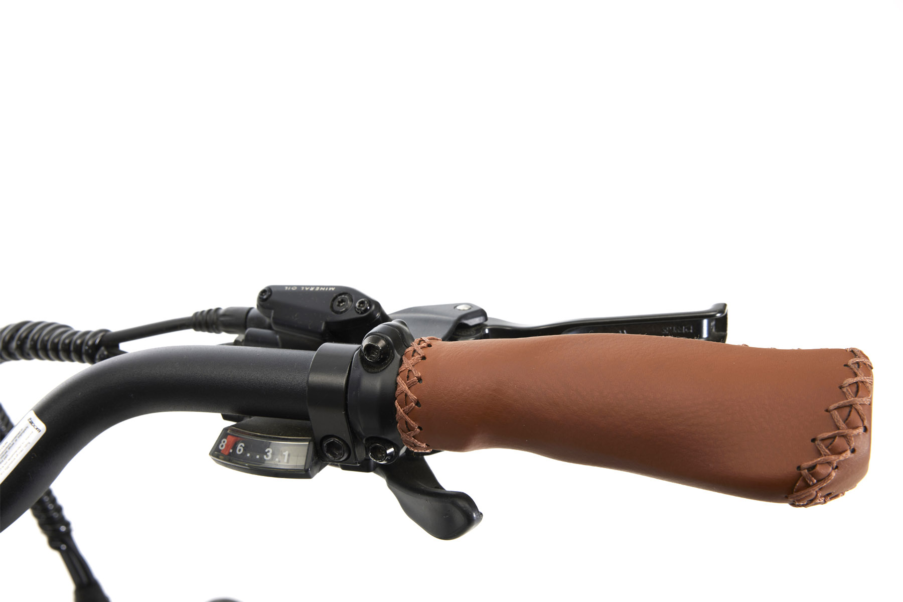 Elektrische unisex fiets Bailey, 44 cm, 8 sp, 27.5" crater grey - Afbeelding 8