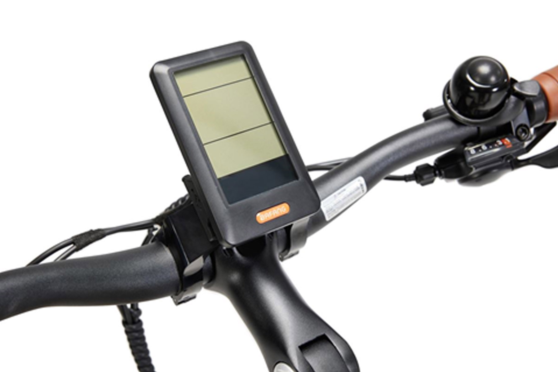 Elektrische unisex fiets Bruce, 44 cm, 8 sp, 27.5" bark brown - Afbeelding 5