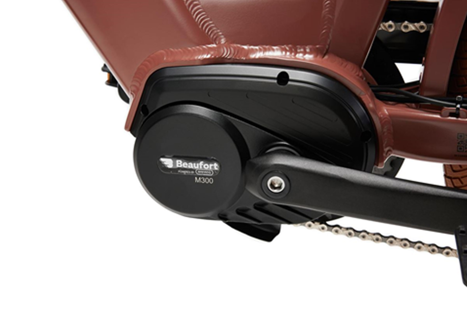 Elektrische unisex fiets Bruce, 44 cm, 8 sp, 27.5" bark brown - Afbeelding 2