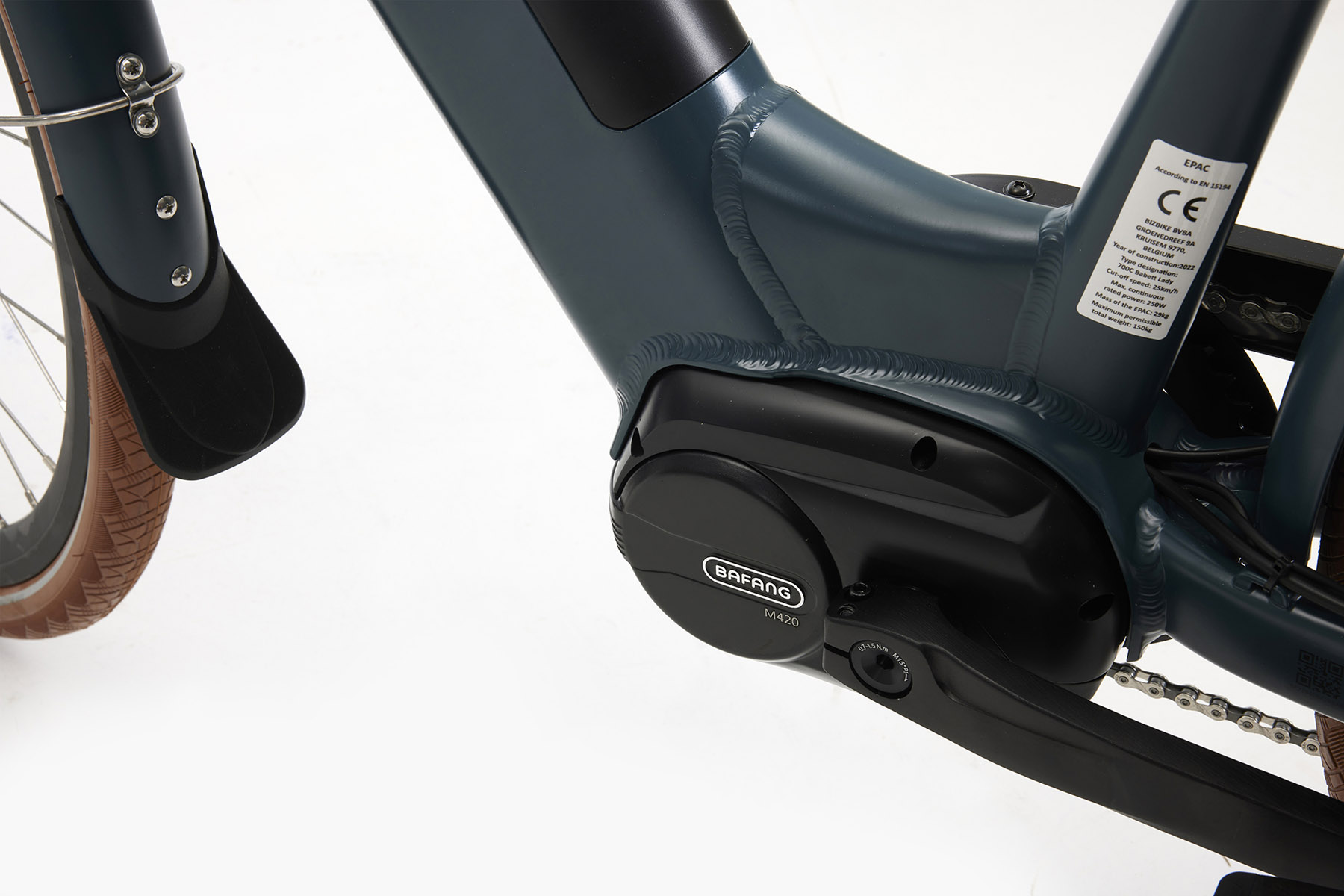 Elektrische damesfiets, Betty, 26", 46 cm, 7 sp, rackley grey - Afbeelding 3