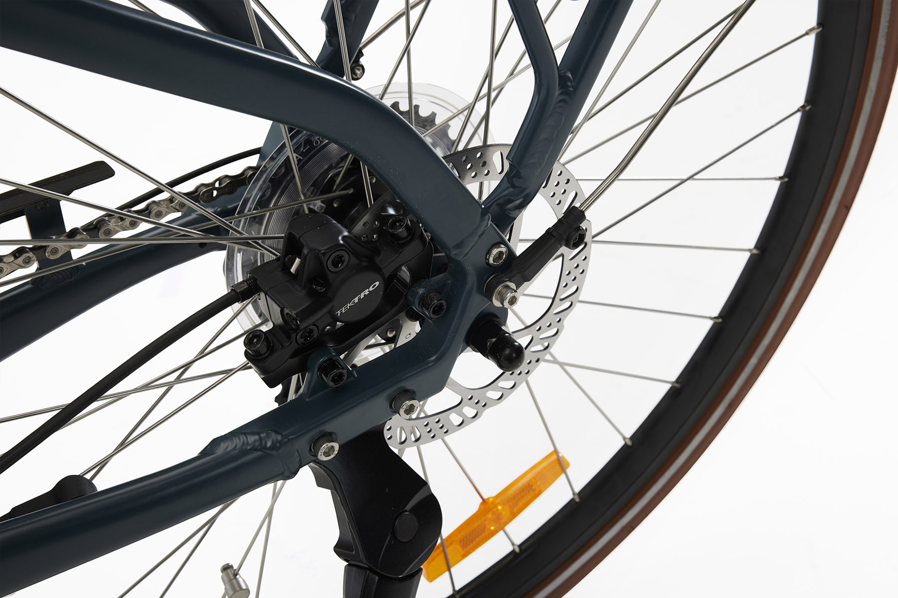 Elektrische damesfiets, Betty, 26", 46 cm, 7 sp, rackley grey - Afbeelding 4