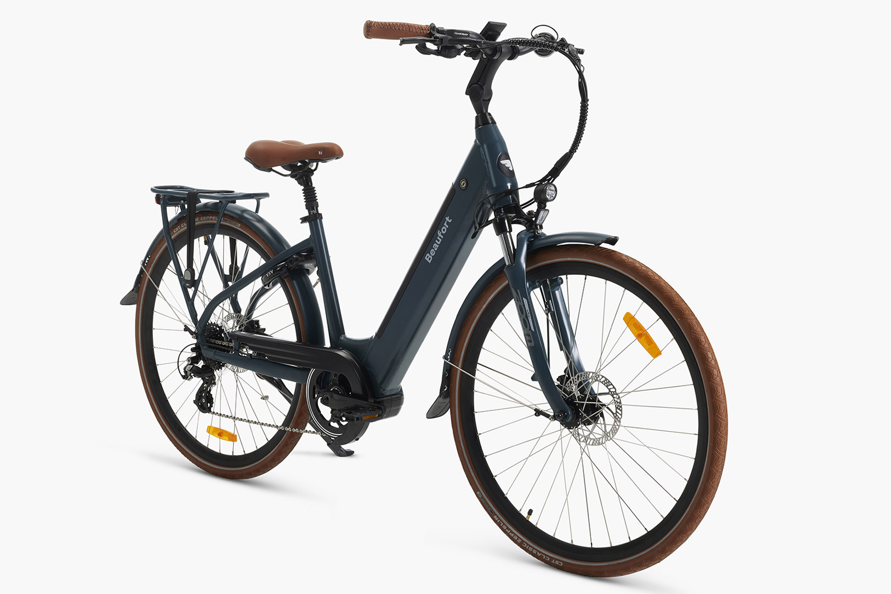 Elektrische damesfiets, Betty, 26", 46 cm, 7 sp, rackley grey - Afbeelding 2