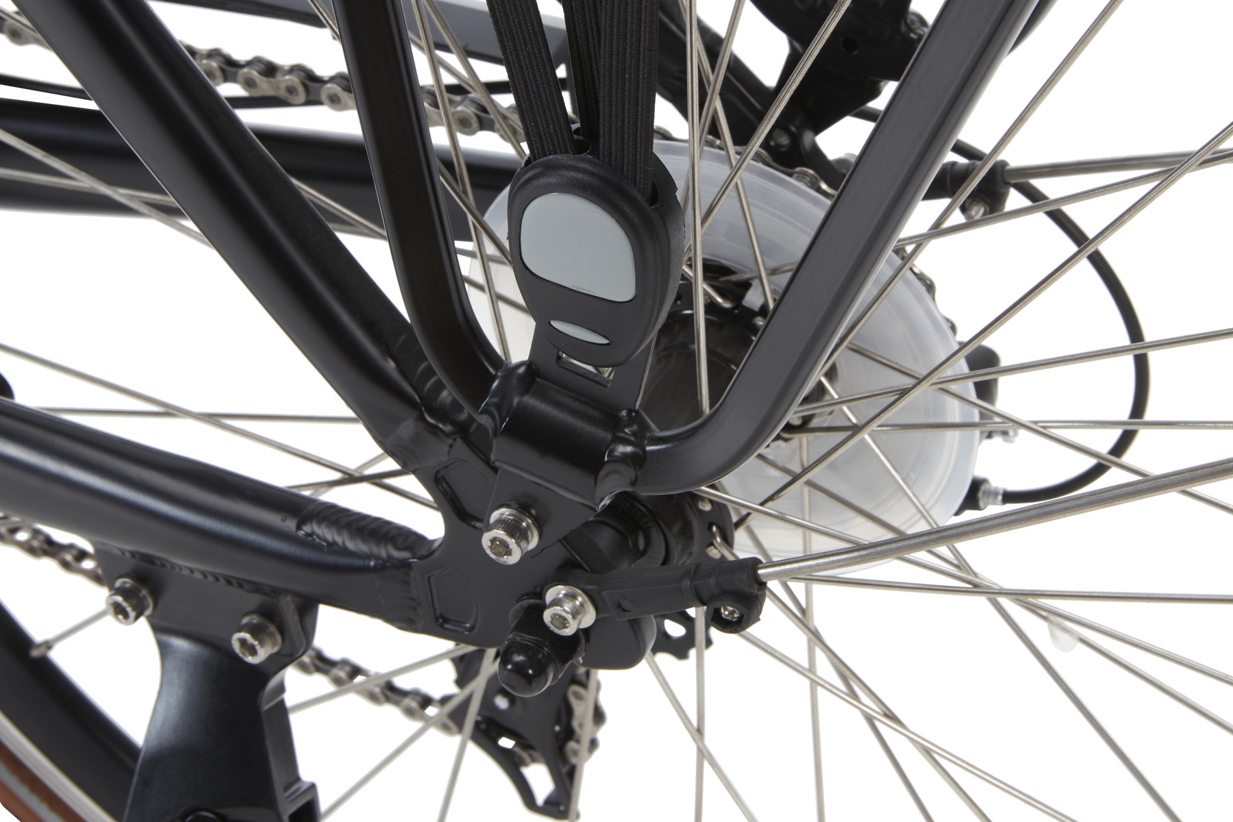 Elektrische damesfiets, Birgit, 49 cm, middenmotor, 7 sp, carbon black - Afbeelding 5