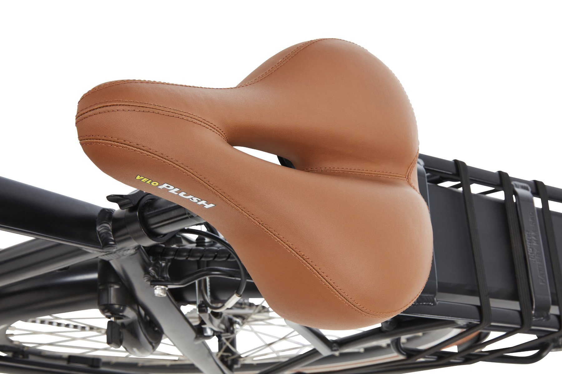 Elektrische damesfiets, Birgit, 49 cm, middenmotor, 7 sp, carbon black - Afbeelding 6