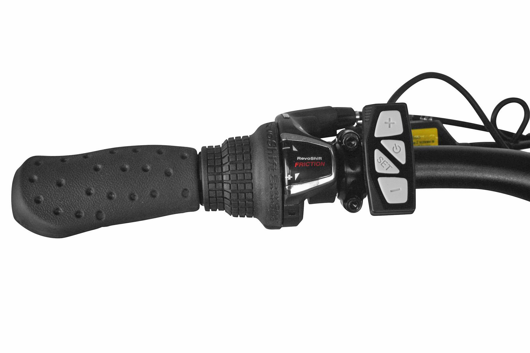 Llobe elektrische trekkingbike Utah heren 52cm 12.8Ah grijs - Afbeelding 6