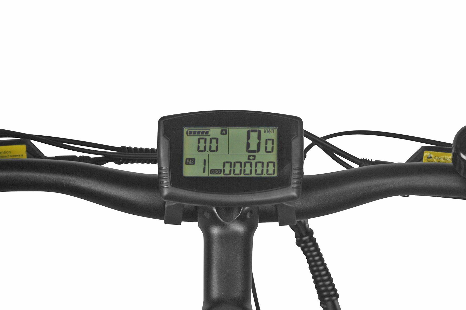 Llobe elektrische trekkingbike Utah heren 52cm 12.8Ah grijs - Afbeelding 5