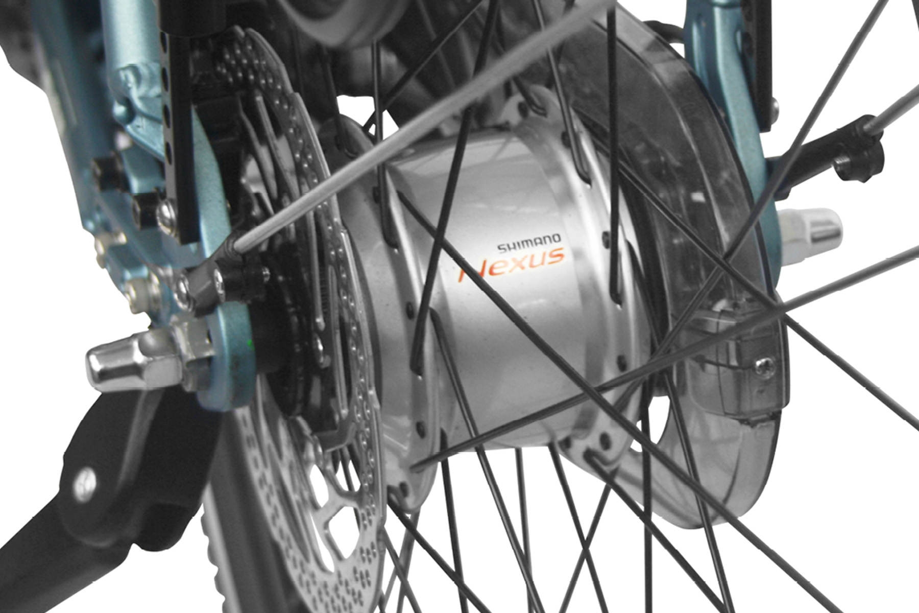 Llobe Volar, elektrische citybike, Nexus 8, 12 Ah, blauw - Afbeelding 5