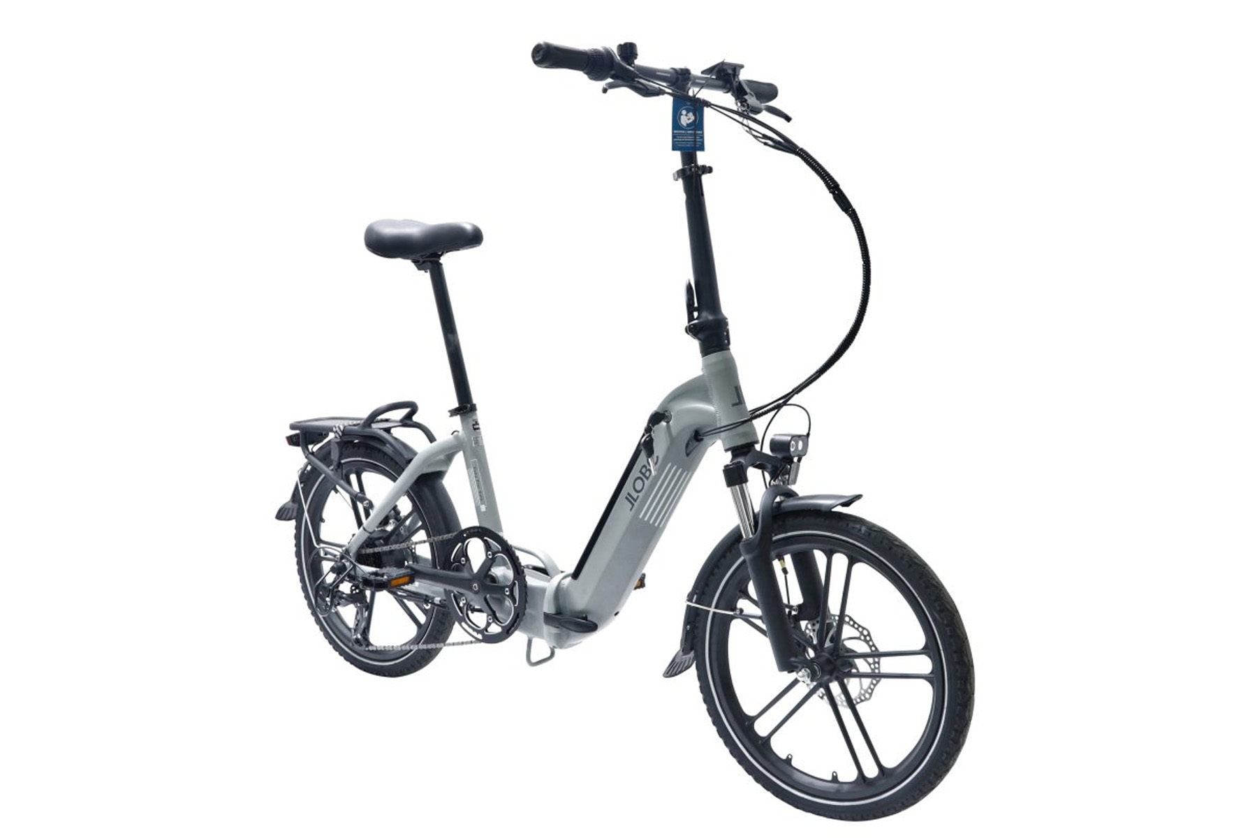 Llobe elektrische vouwfiets EasyStar Gala 20 inch 10Ah 7sp grijs - Afbeelding 2