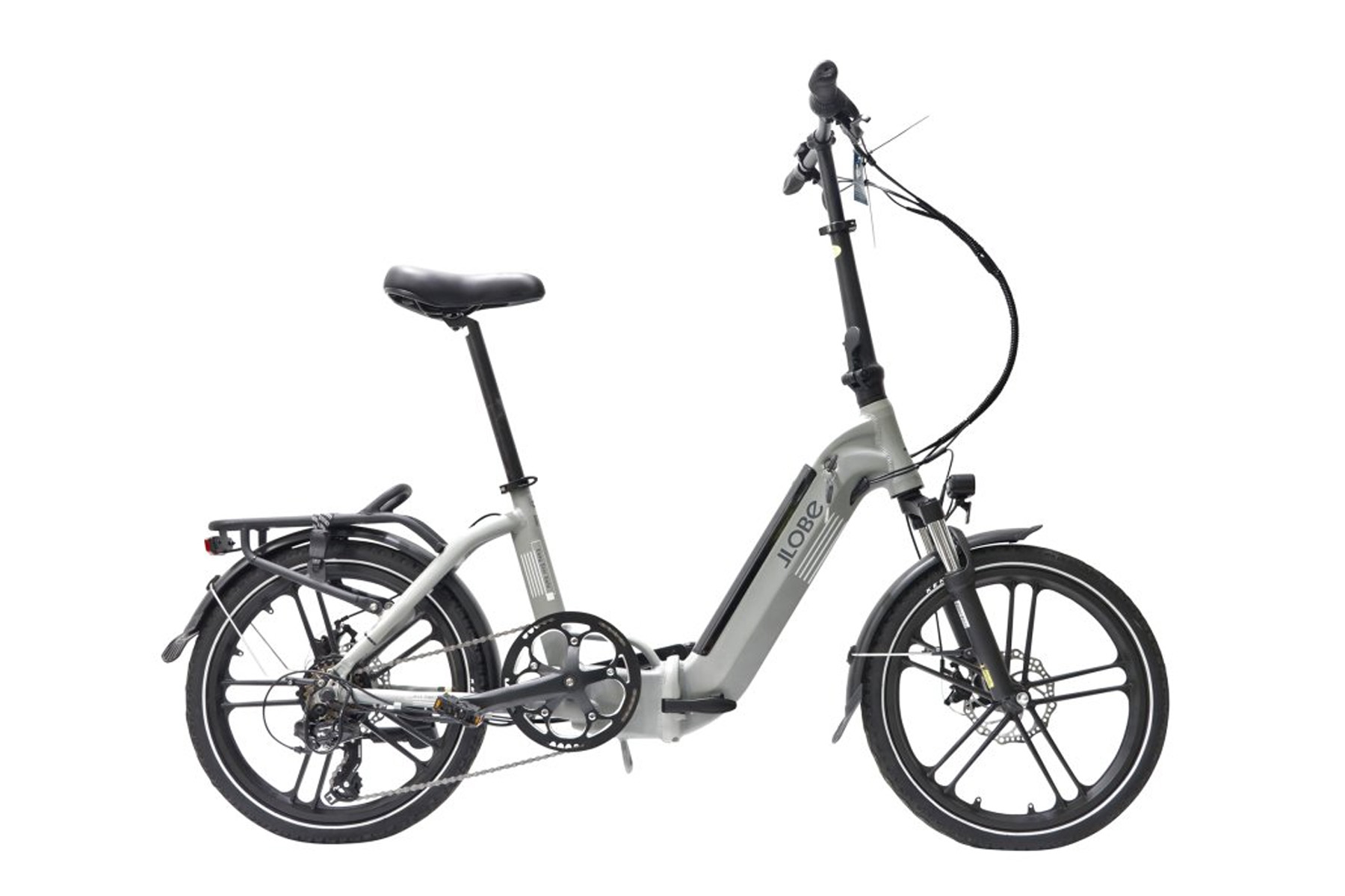 elektrische vouwfiets 7 versnellingen grijs easystar