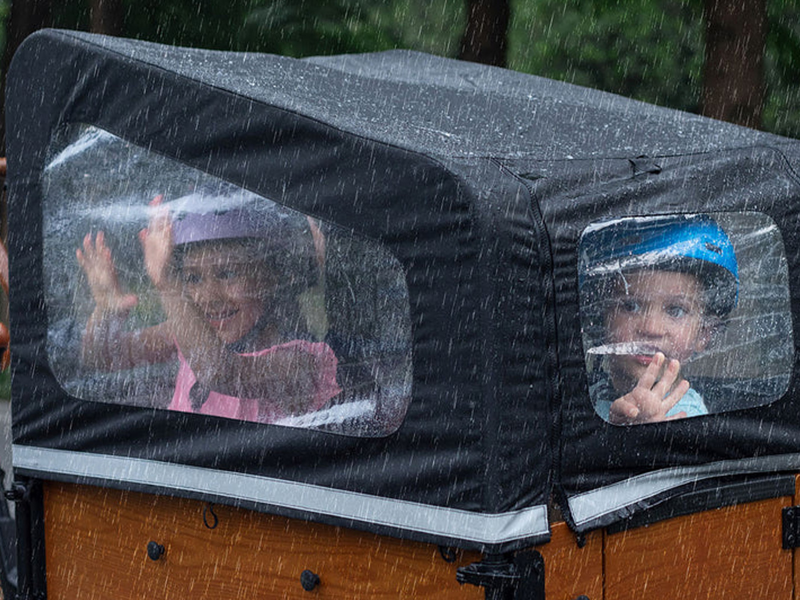 Aitour Family-S, elektrische bakfiets, Enviolo naaf, 48V, 13.4Ah - Afbeelding 4