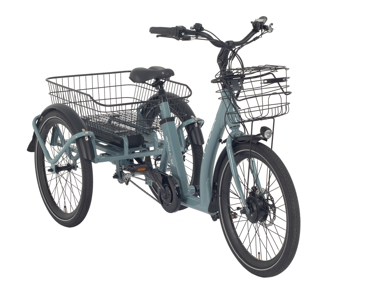Aitour Trike Middle, elektrische driewieler, Nexus 3 naaf, 36V, 13 Ah. - Afbeelding 2