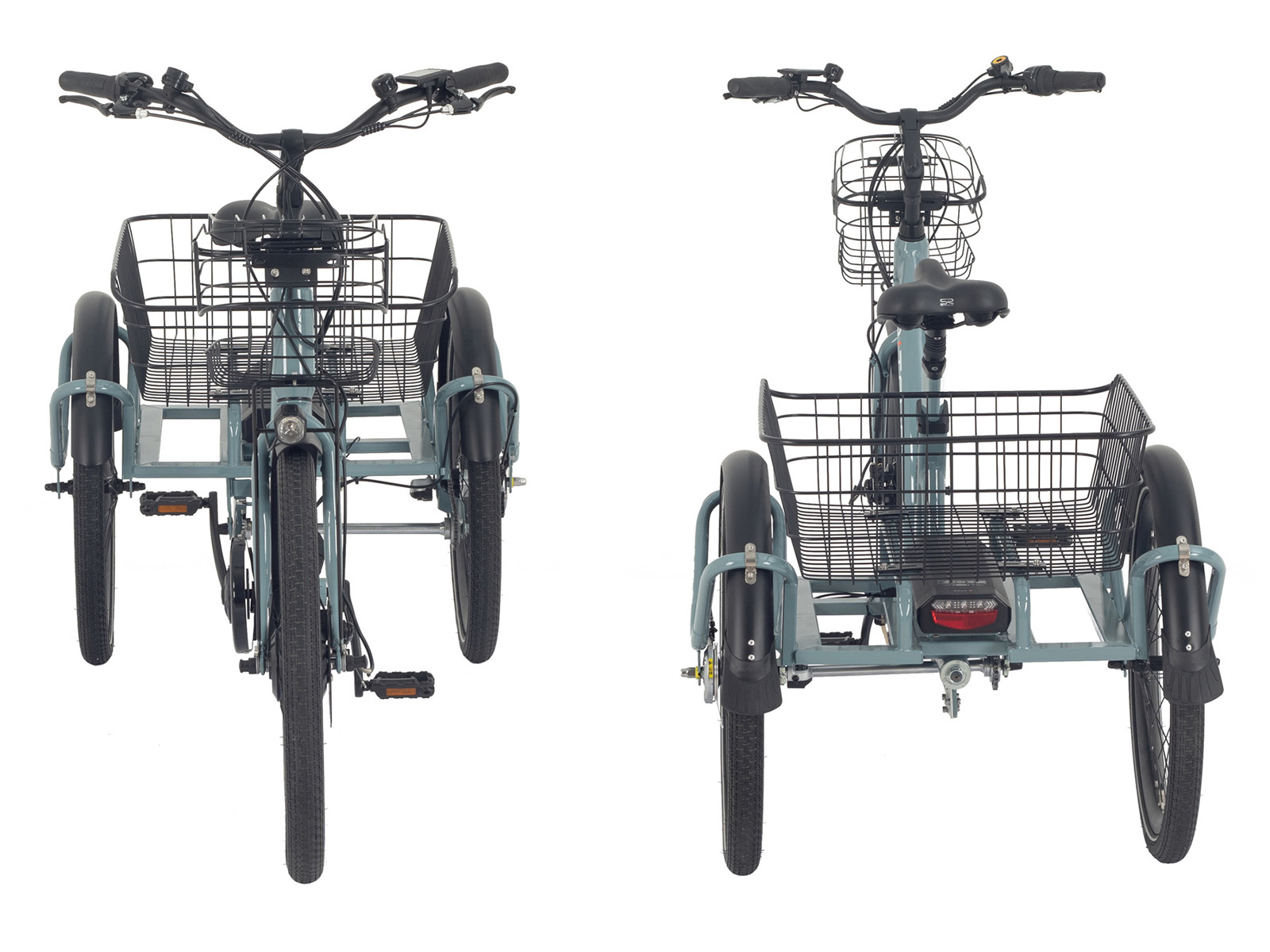 Aitour Trike Middle, elektrische driewieler, Nexus 3 naaf, 36V, 13 Ah. - Afbeelding 4