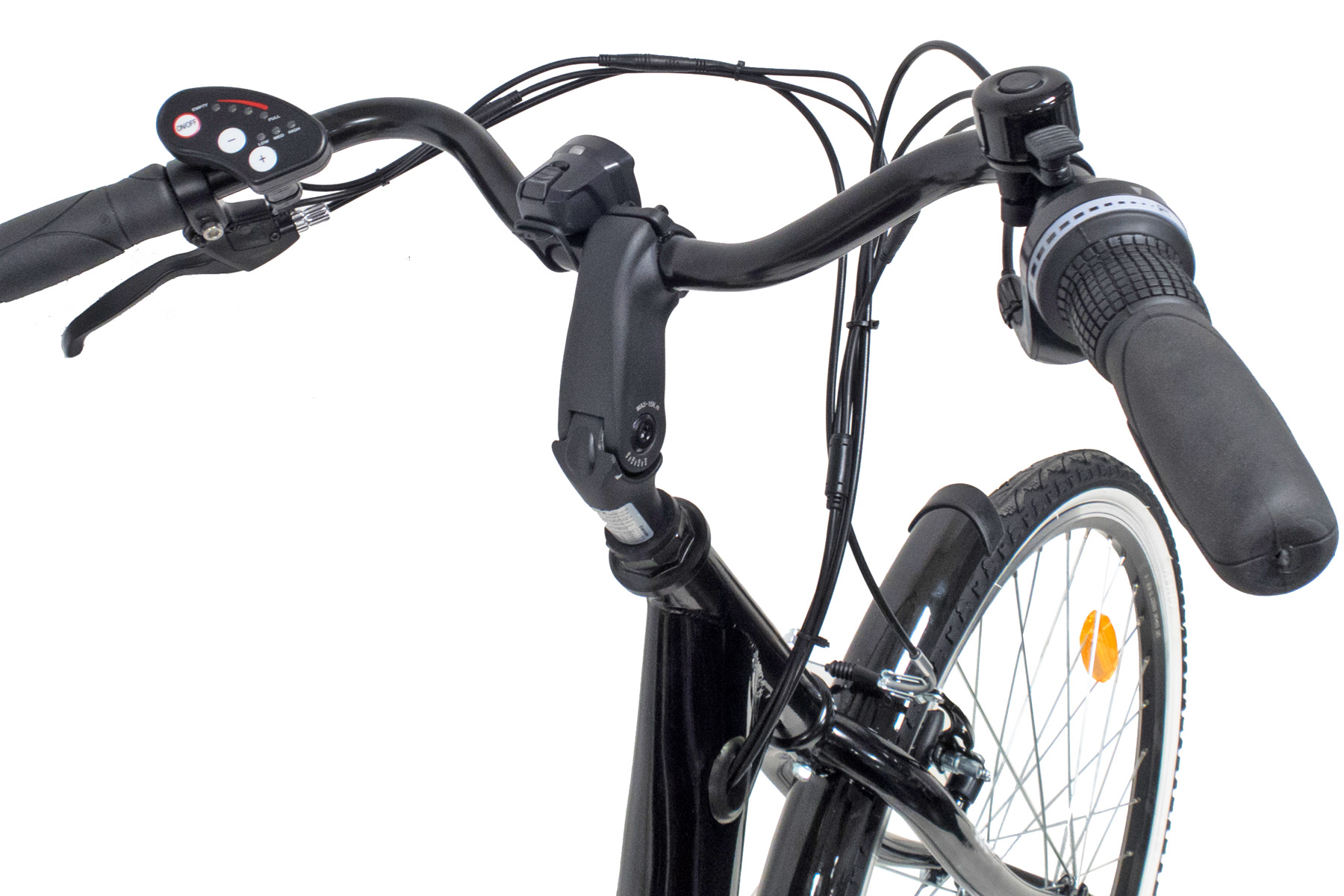 Villette le Debutant, elektrische fiets, 26 inch, 6 versnellingen, zwart - Afbeelding 4