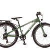 mountainbike kinderfiets 8 versnellingen SWOP groen