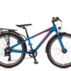 mountainbike kinderfiets 8 versnellingen blauw SWOP