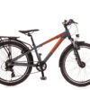 mountainbike kinderfiets 8 versnellingen SWOP grijs
