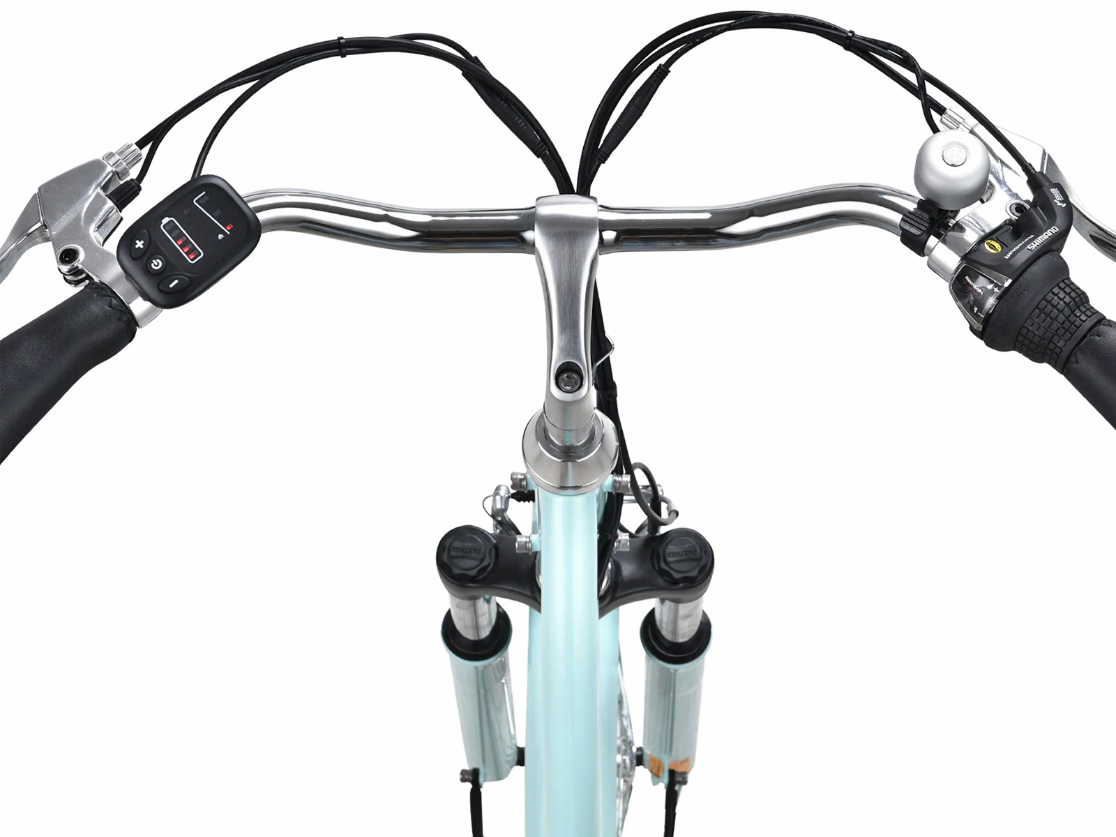 Vecocraft Hebe elektrische damesfiets, 7 sp, 10Ah, mintgroen - Afbeelding 4