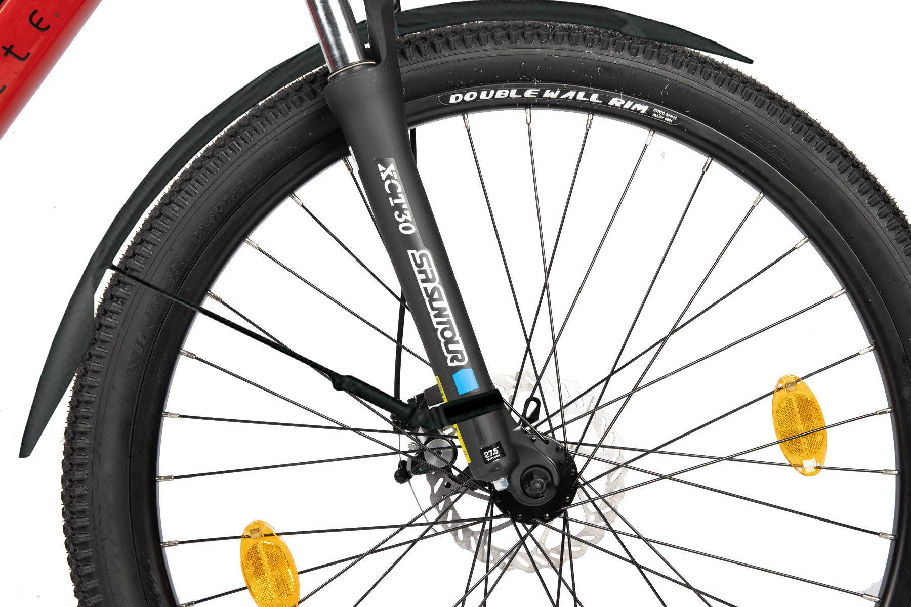 Villette le Chamois, e-SUV 13Ah 24sp 27.5 inch rood - Afbeelding 5