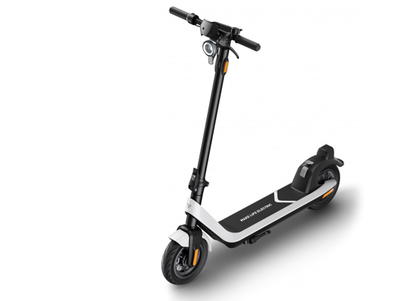 Niu KQi2 Pro elektrische step 365Wh 25 km wit - Afbeelding 4