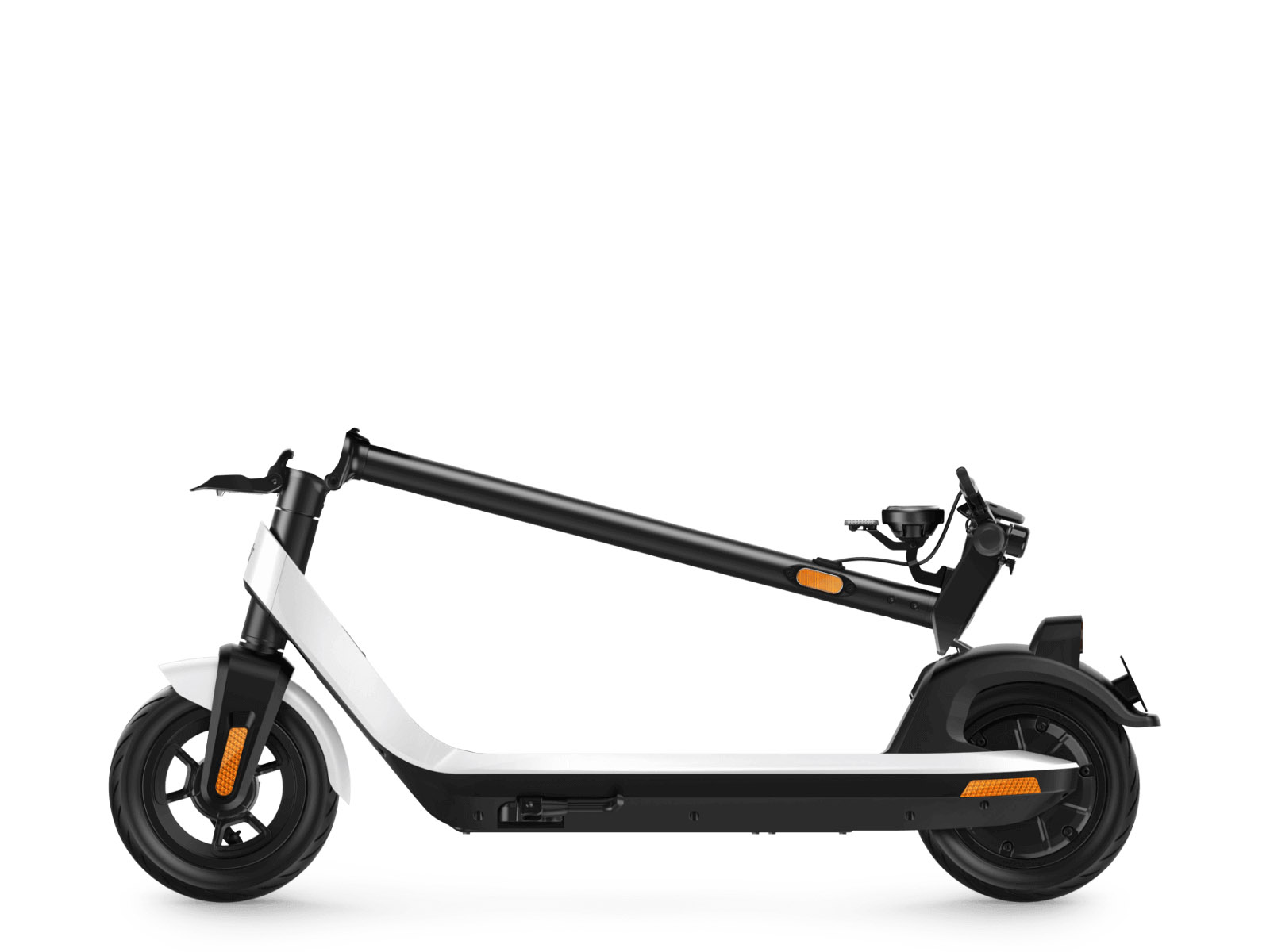 Niu KQi2 Pro elektrische step 365Wh 25 km wit - Afbeelding 3