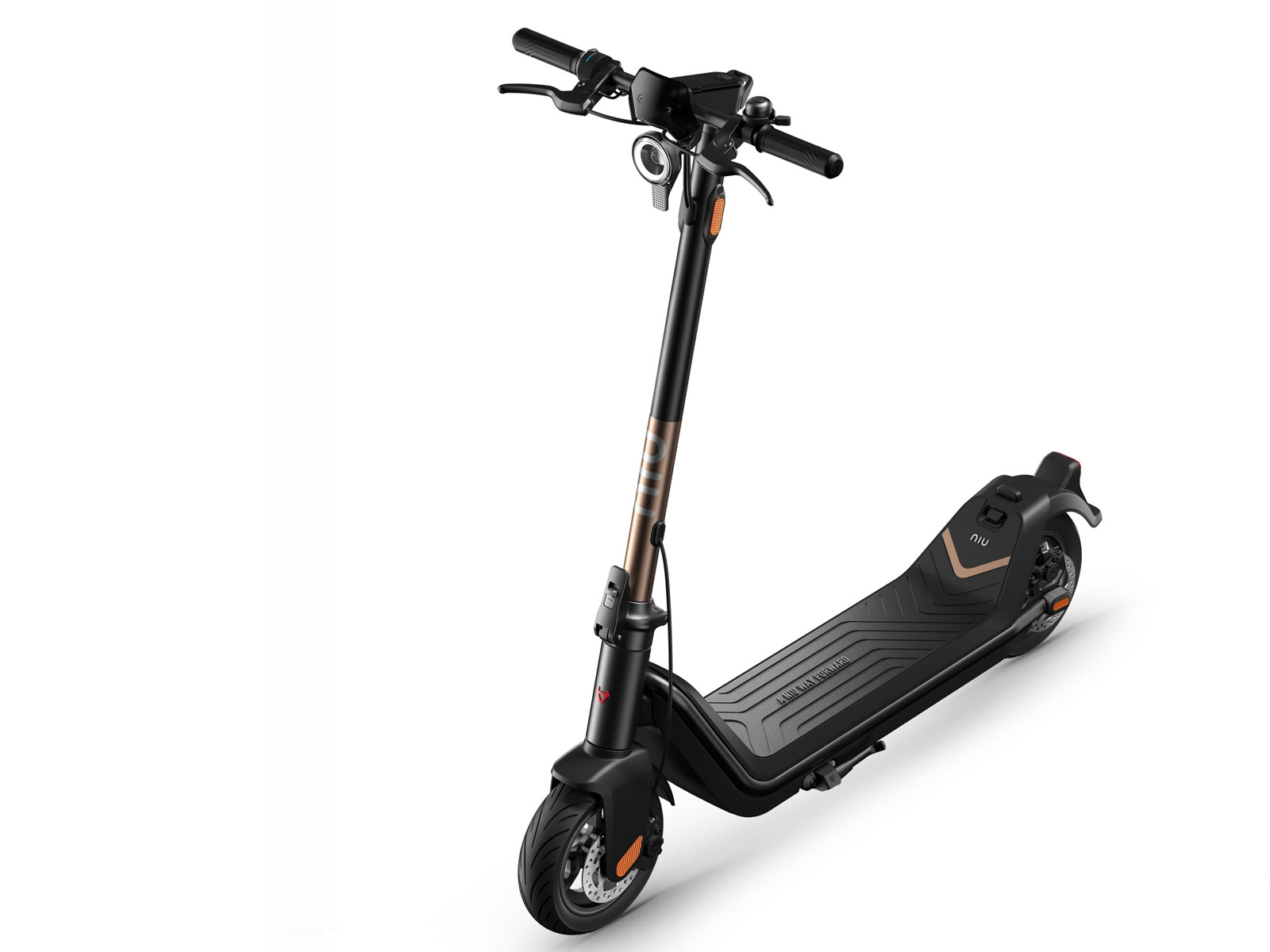 Niu KQi3 Pro elektrische step 486Wh 25 km zwart/goud - Afbeelding 4