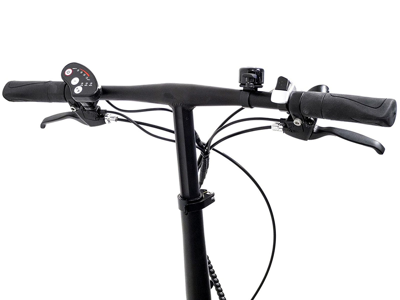 Villette le Gros, elektrische vouw fatbike 10.4Ah 7sp 20 inch zwart - Afbeelding 5